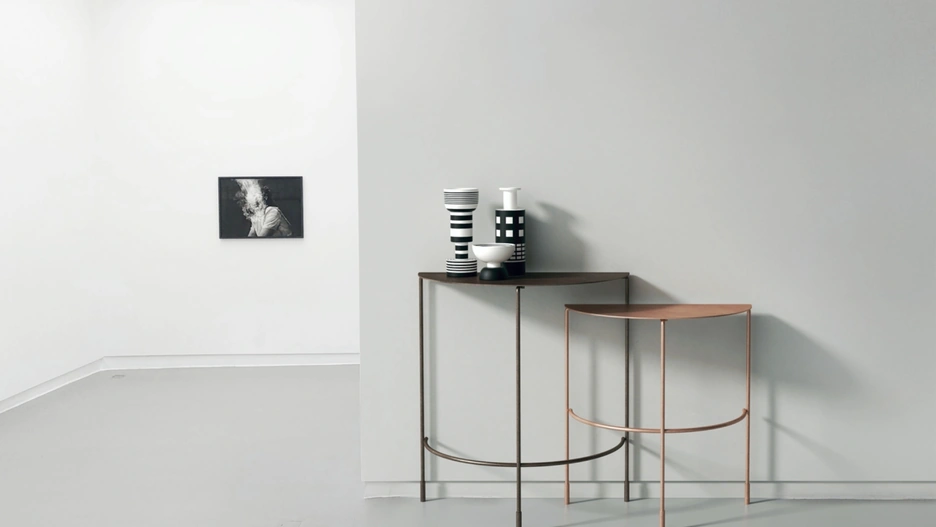 Tavolino in metallo Hoodi di Midj