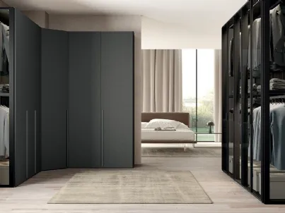 Armadio Vitalyty Concreta e Sunrise di Colombini Casa
