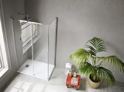 Box doccia Hissò Scorrevole 1 di Ideal Bagni