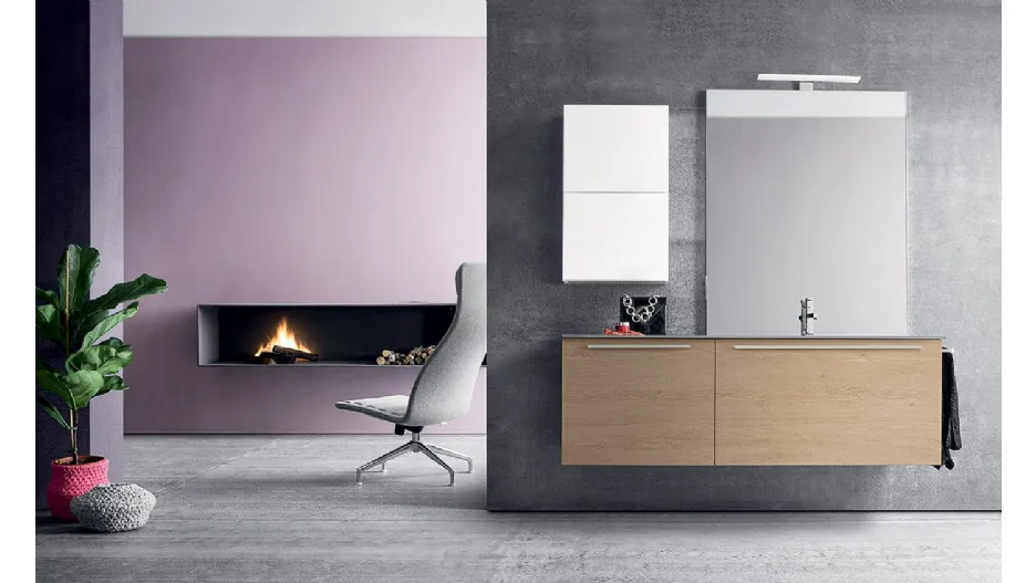 Mobile da Bagno Linea System 01 di Idealbagni