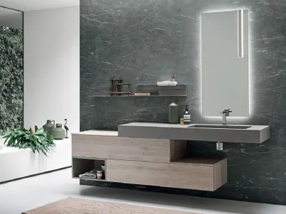 Mobile da Bagno Linea System 04 di Idealbagni