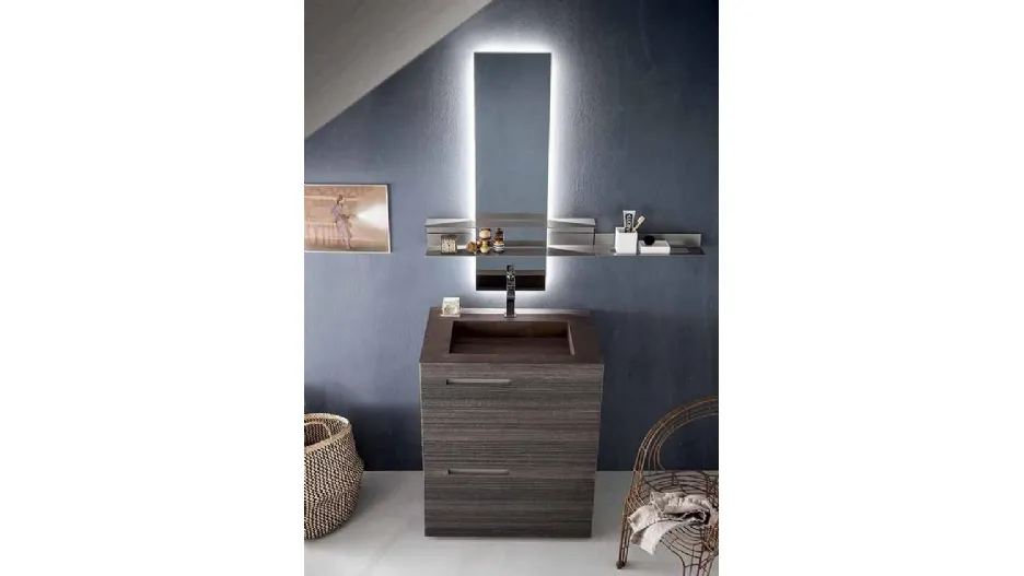Mobile da Bagno Monolith Collection 02 di Idealbagni