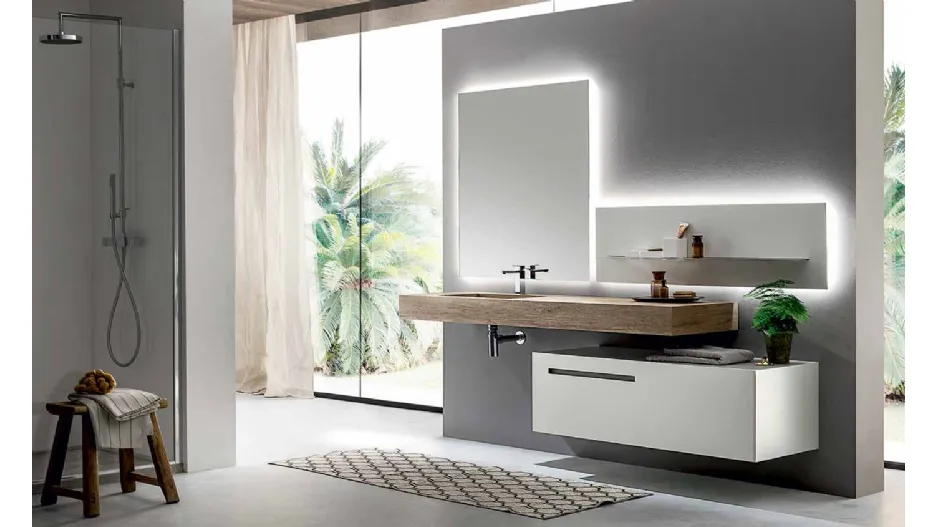 Mobile da Bagno Monolith Collection 03 di Idealbagni