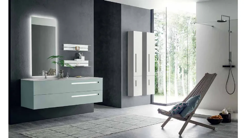 Mobile da Bagno Monolith Collection 04 di Idealbagni
