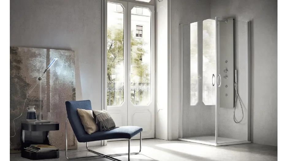 Colonna Doccia Wall Tonda di Idealbagni