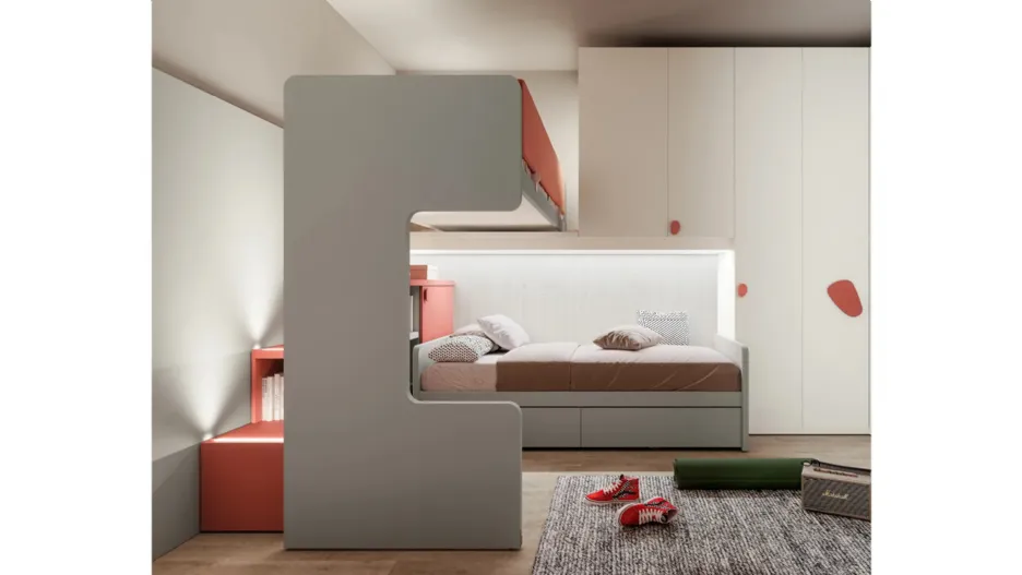 Cameretta Layout 16B di Doimo Cityline