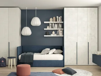 Cameretta salvaspazio Golf C107 in melaminico Colombini Casa