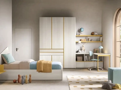 Cameretta componibile K113 di Moretti Compact Camerette