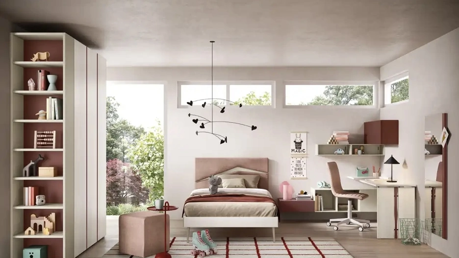 Cameretta componibile K115 di Moretti Compact Camerette