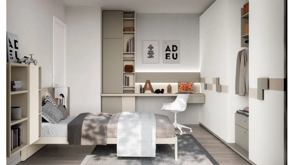 Cameretta Layout 02A di Doimo Cityline