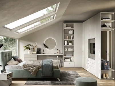 Cameretta componibile Y101 di Moretti Compact Camerette