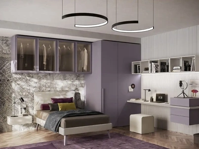 Cameretta a ponte Y109 di Moretti Compact Camerette