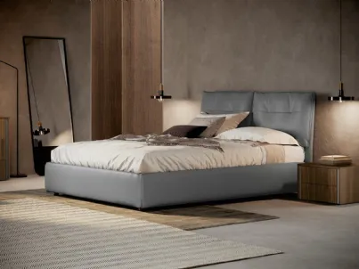 Letto in pelle Golf Kiss di Colombini Casa