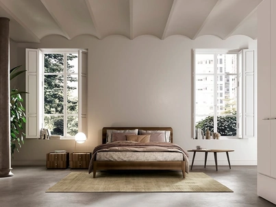 Letto con testiera Sector di Colombini Casa