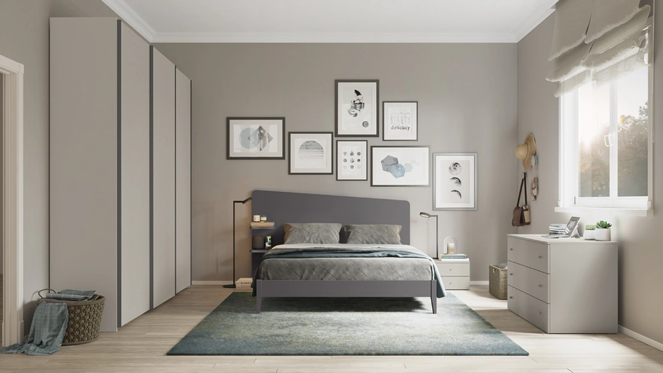 Letto Volo Edge Plus di Colombini Casa