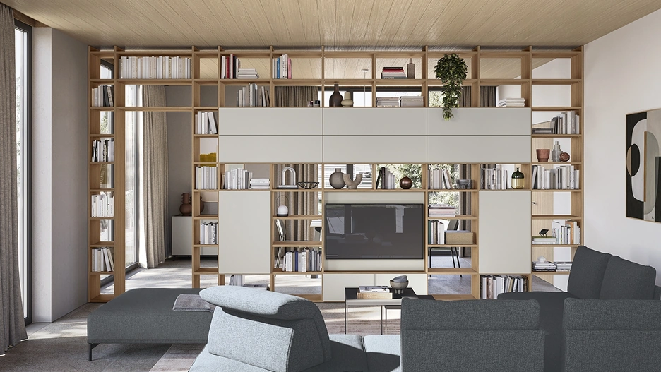 Libreria Infinity L118 di Colombini Casa