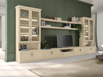 Parete Attrezzata Arcadia AS018 di Colombini Casa