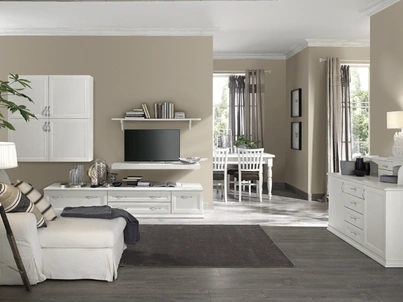 Parete Attrezzata Arcadia AS021 di Colombini Casa